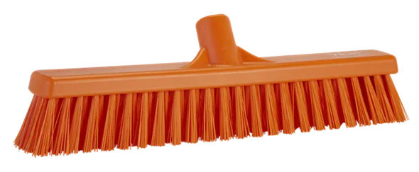 Vikan Fejekost, 410 mm, Blød/stiv, Orange