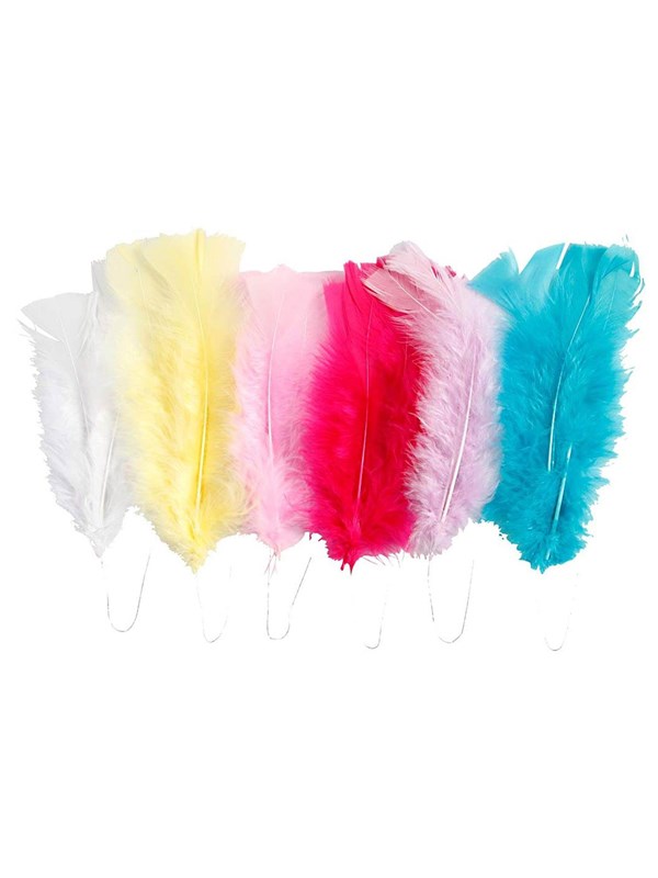 Creativ Company Feathers in Various Colors 11-17cm 18pcs.