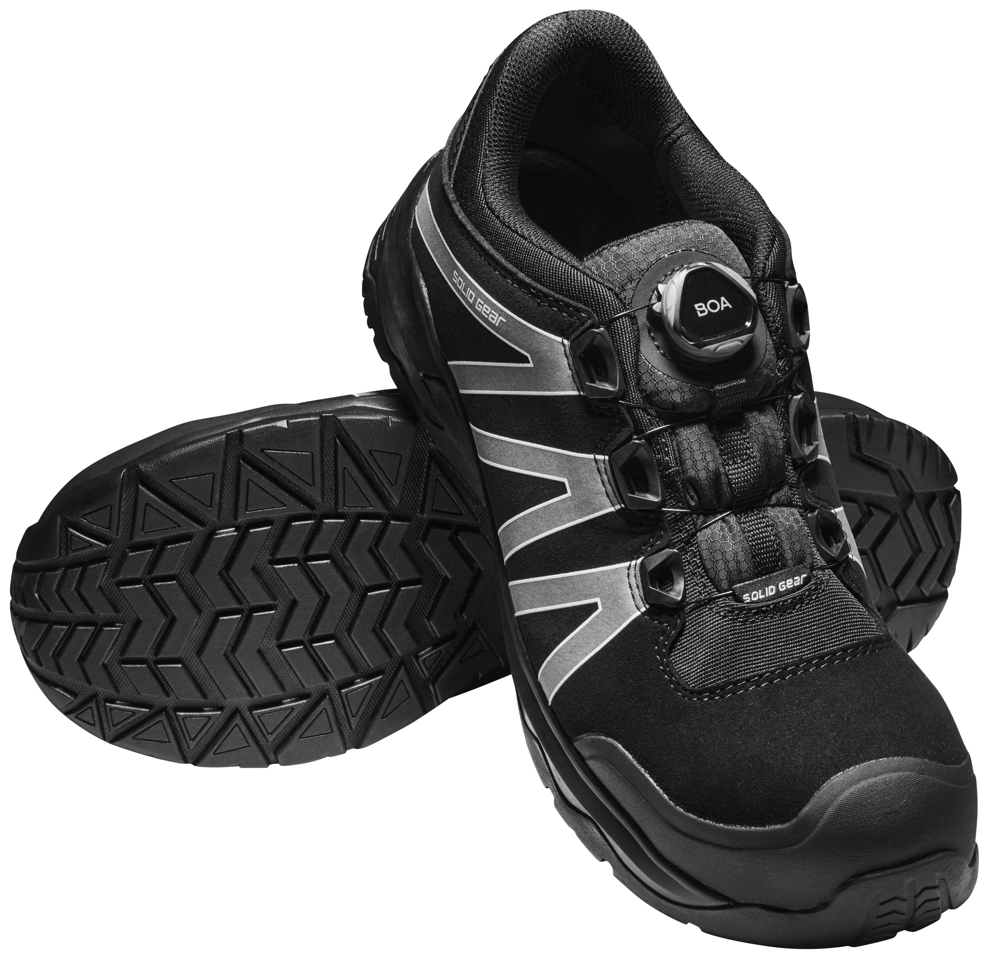 SolidGear Onyx Low sikkerhedssko m/hurtigluk S3 41