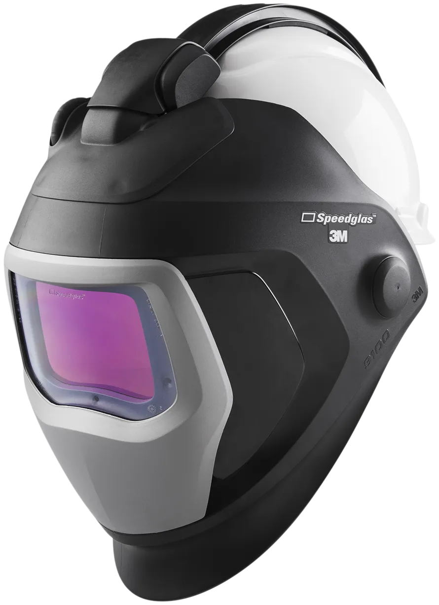 Speedglas 9100QR sveisemaske m/9100XX kassett & hjelm