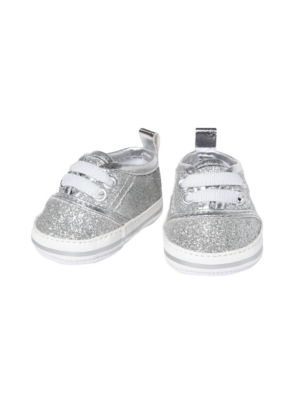 Heless Doll Sneakers Glitter Silver 30-34 cm