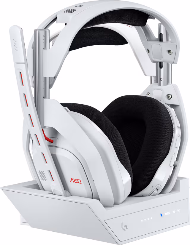Logitech Astro A50 Lightspeed Trådløst Gamingheadset (hvit)
