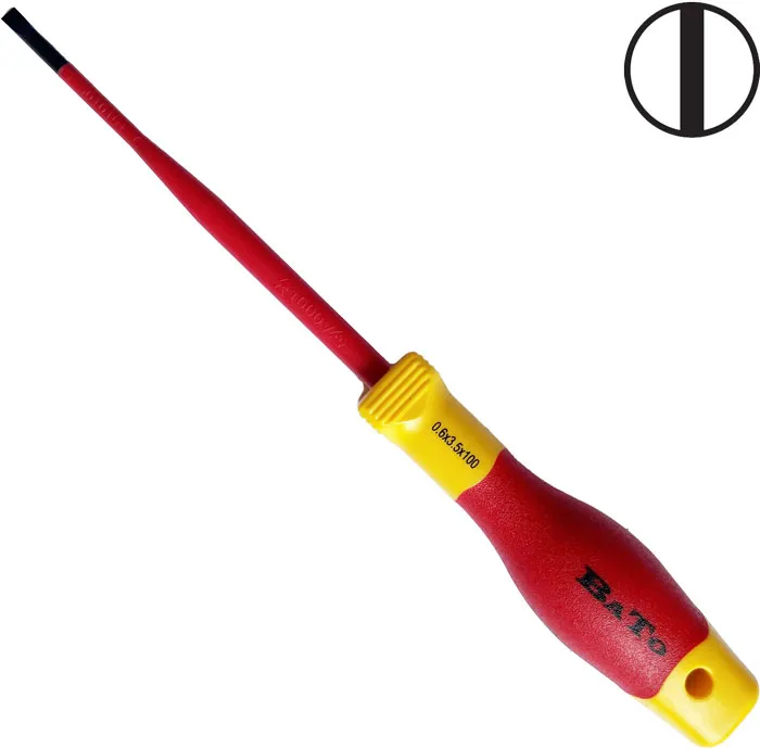 BATO Skrutrekker 1000V. Spor slim 3,0 x 100mm.