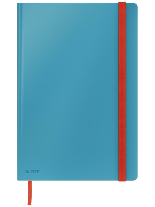 Leitz  Cosy Soft Touch stor notatbok Hardcover, ruter Sjøblå