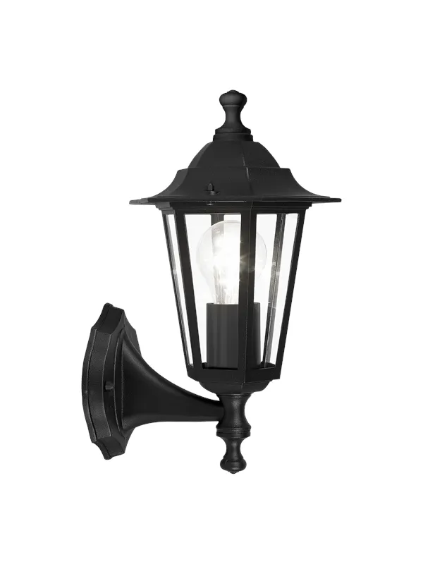 EGLO LATERNA 4 outdoor wall lamp black