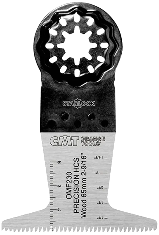 CMT MT savklinge 230 træ/gips 65mm Starlock, 5stk