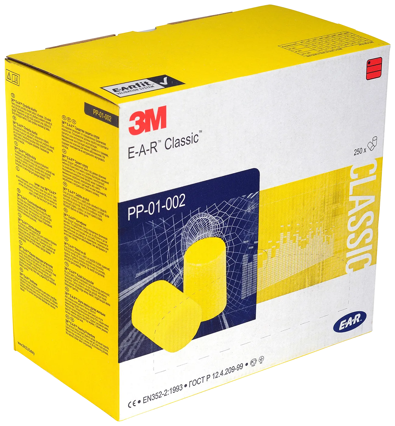 Ørepropper E-A-R Classic 250 par per pakke