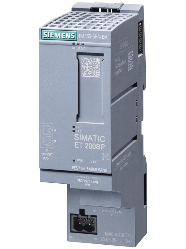 Siemens Simatic et 200sp profinet interface module im155-6pn basic.