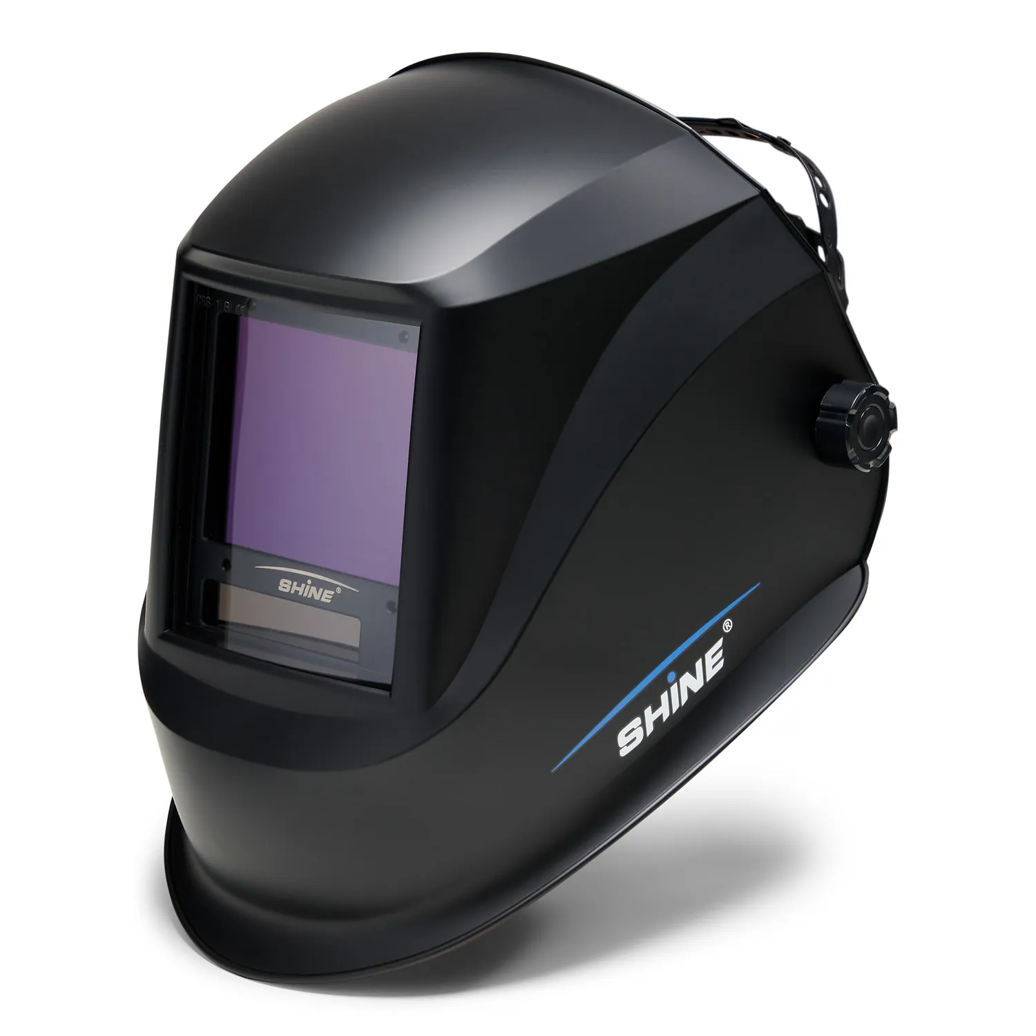 SHINE 6000X-HD svejsehjelm med True Colour ADF, ekstra stort synsfelt og 3 hukommelser (DIN 5-13)