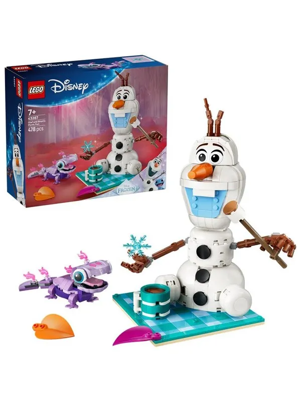 LEGO Disney 43287 Olaf og Brunis piknikmoro