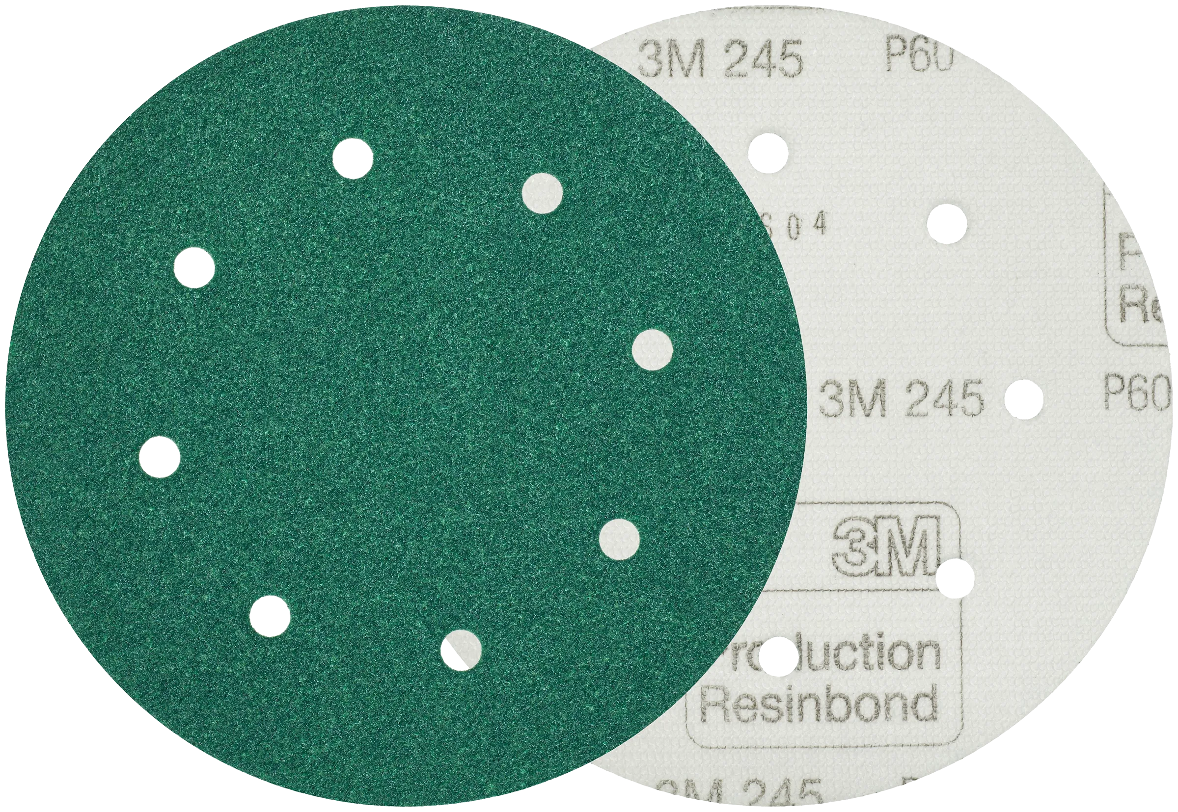 Sliperondell Hookit 245 8 huller P80 125mm