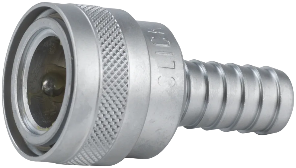 Klikk 1/2" koblingshus m/1/2" sl.spiss & sp.bånd