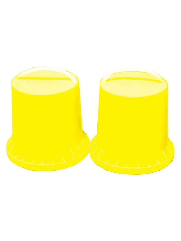 Playfun Yellow/Pink stilts - Assorted
