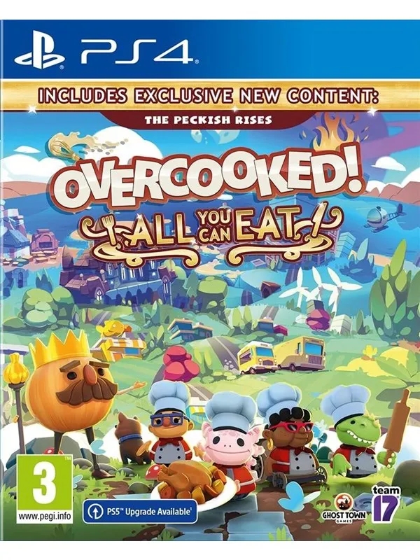 Overcooked! - All You Can Eat - Sony PlayStation 4 - Party