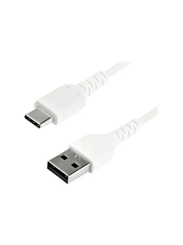 StarTech.com 2 m / 6.6ft. USB 2.0 to USB C Cable - White - Aramid Fiber - USB-C cable - 2 m
