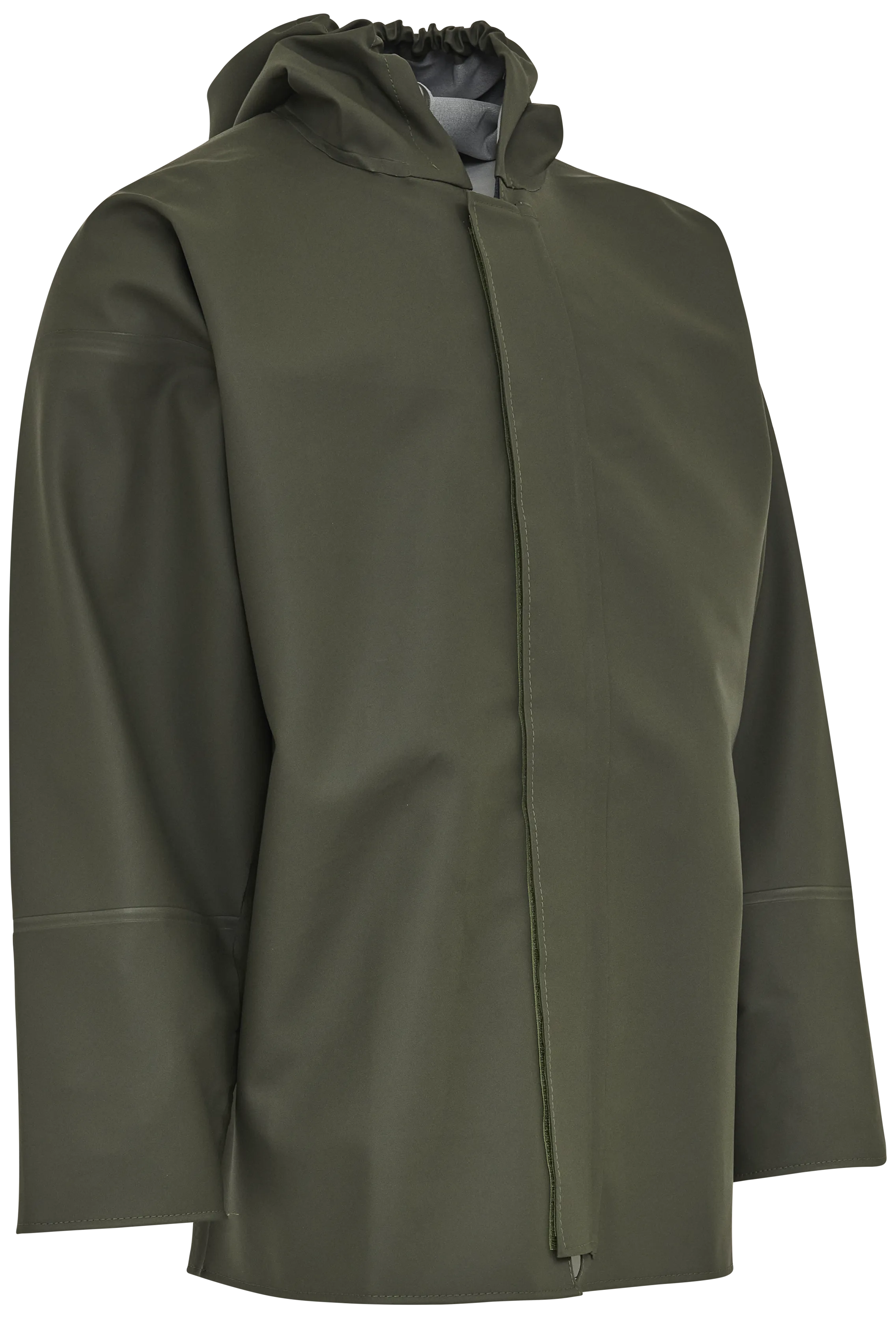 Regnjakke kraftig PVC 179806 oliven Str. 2XL