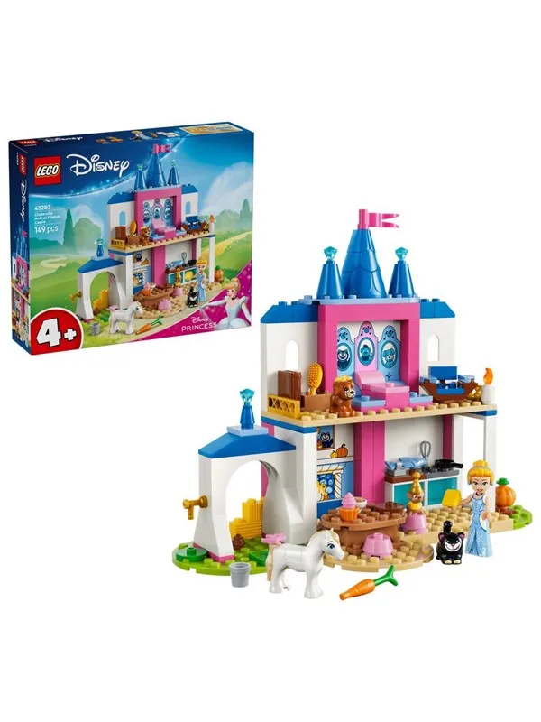 LEGO Disney 43283 Slott med Askepott og dyrevennene