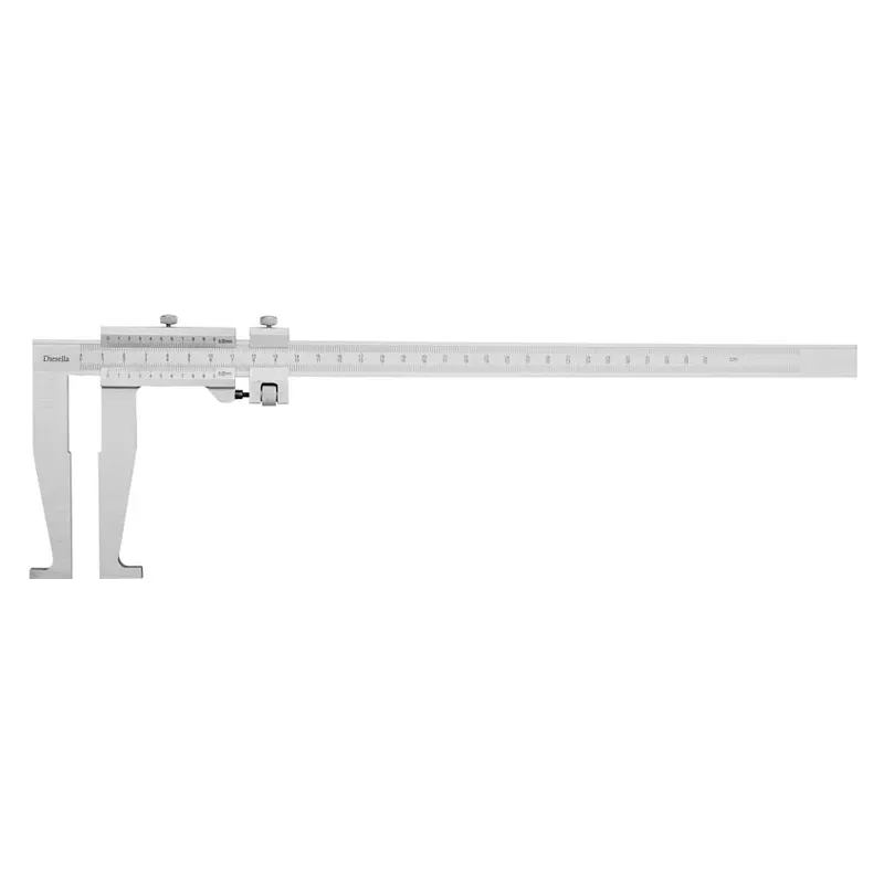 Skyvelære for bremsetromler 40-340x0,02 mm (utvendig 0-300x0,02 mm)