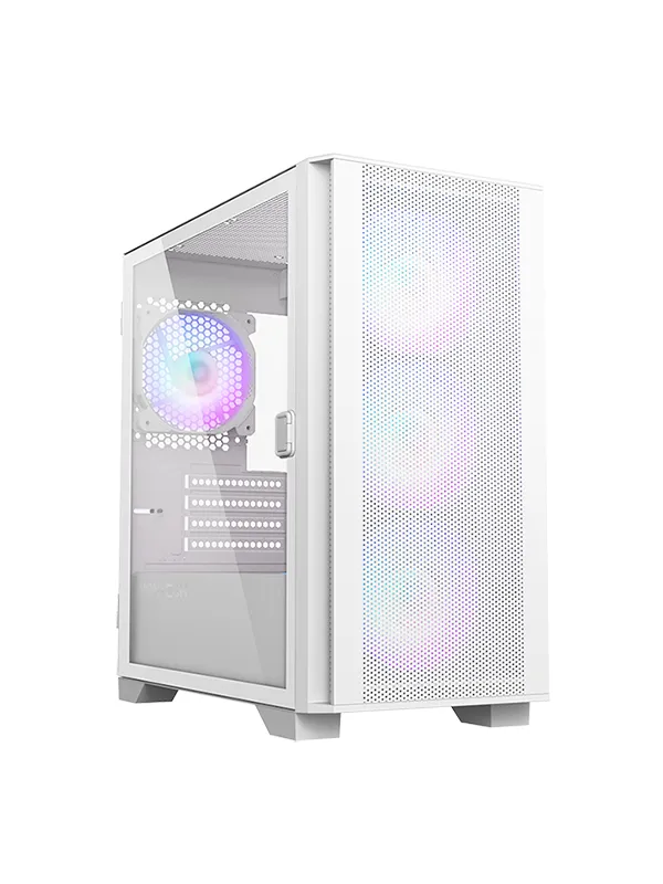 Montech Air 100 ARGB - White - Kabinett - Minitower - Hvit