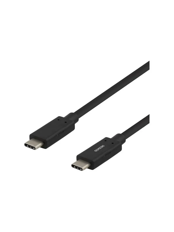 Deltaco USBC-1053M - USB-C cable - USB-C to USB-C - 0.5 m