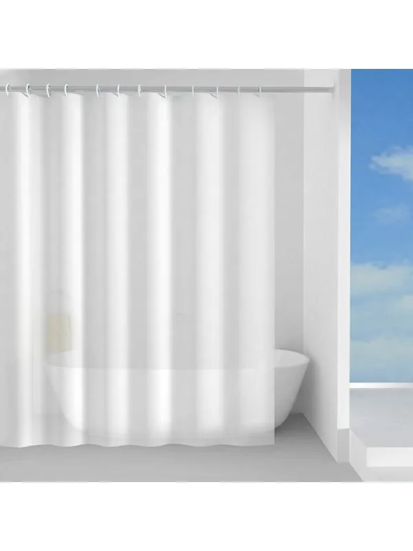 Gedy Hvitt dusjforheng - 120x200 cm