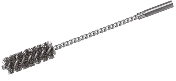 Wolfcraft, 20 x 55 x 200 mm sylinderstålbørste, skaft ø10,5 mm