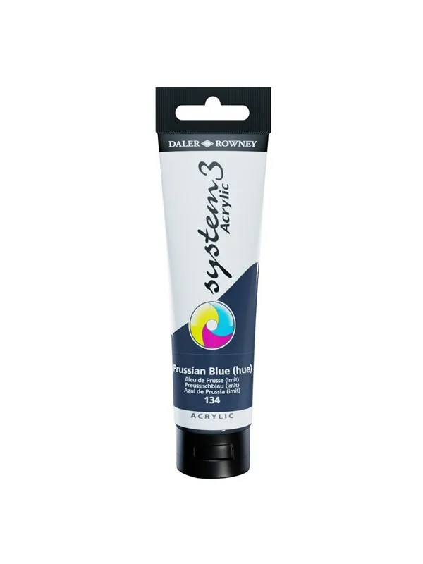 Daler-Rowney System3 150 ml Prussian Blue Hue