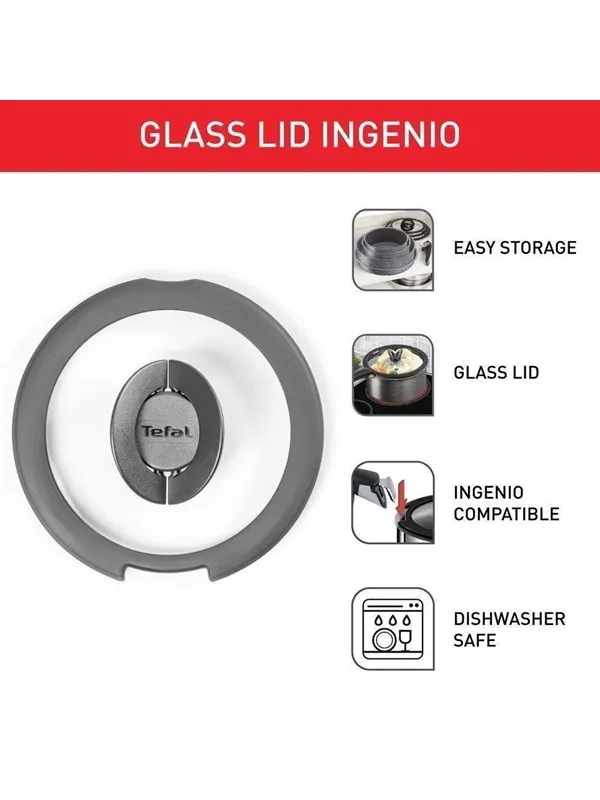 Tefal Ingenio glass lid 16 cm