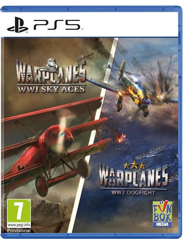 Warplanes: WW1 Sky Aces + WW2 Dogfight - Sony PlayStation 5 - Simulator