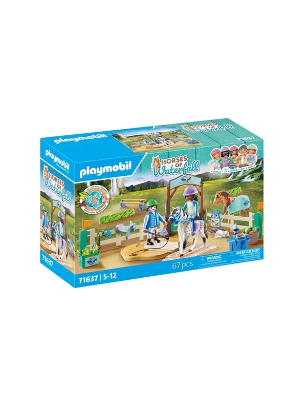 Playmobil Horses of Waterfall - Horses of Waterfall - Modern Riding School