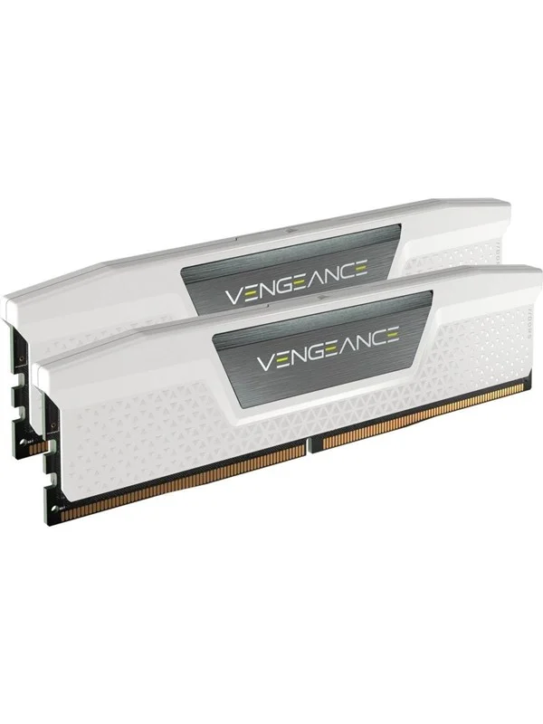Corsair Vengeance DDR5-6000 - 32GB - CL38 - Dual Channel (2 pcs) - AMD EXPO & Intel XMP - Hvit