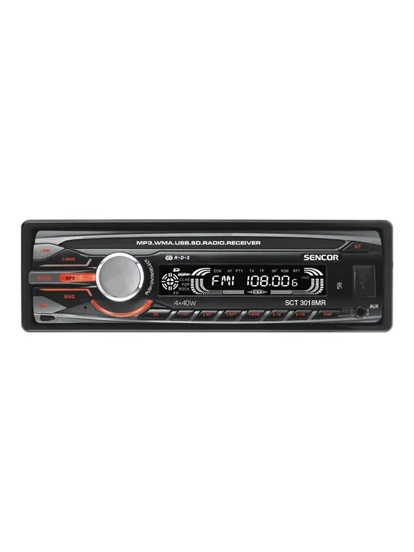 Sencor SCT 3018MR - Car - digital receiver - in-dash unit - Single-DIN - Bilradio