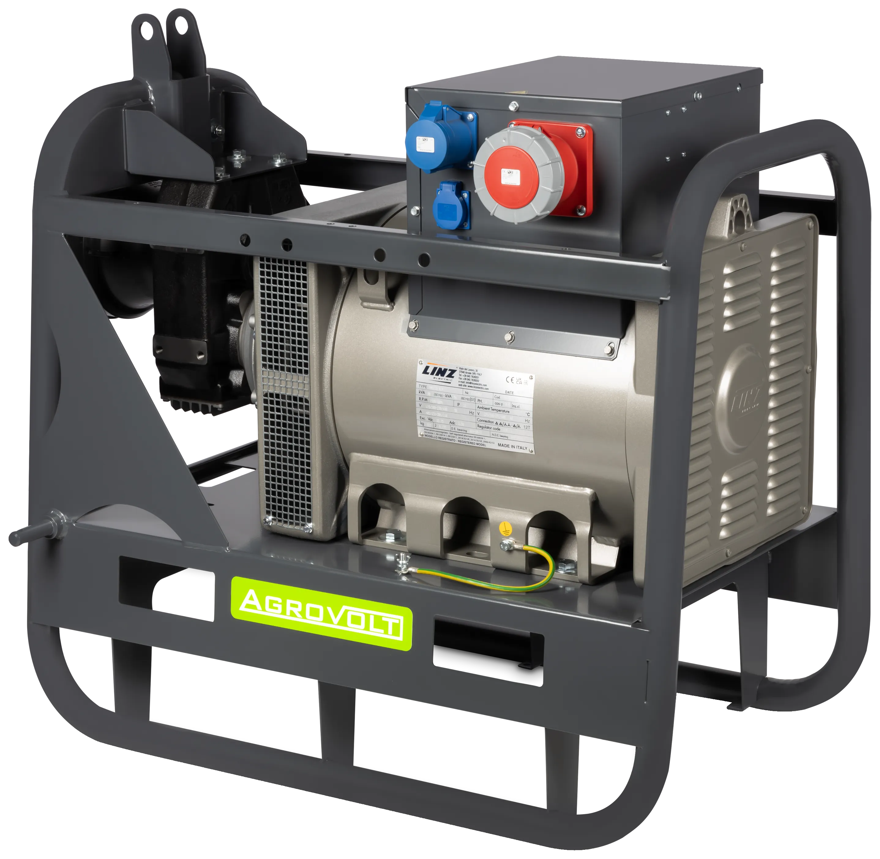 Fogo AV80R PTO traktorgenerator 400/230V 64/32kW
