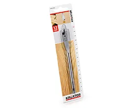 Flattbor 12,0 mm x 152 mm - 1/4" skaft