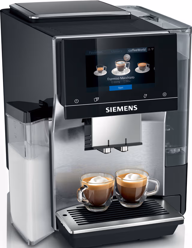Siemens EQ700 Integral automatisk kaffemaskin TQ717R03 (sølv)