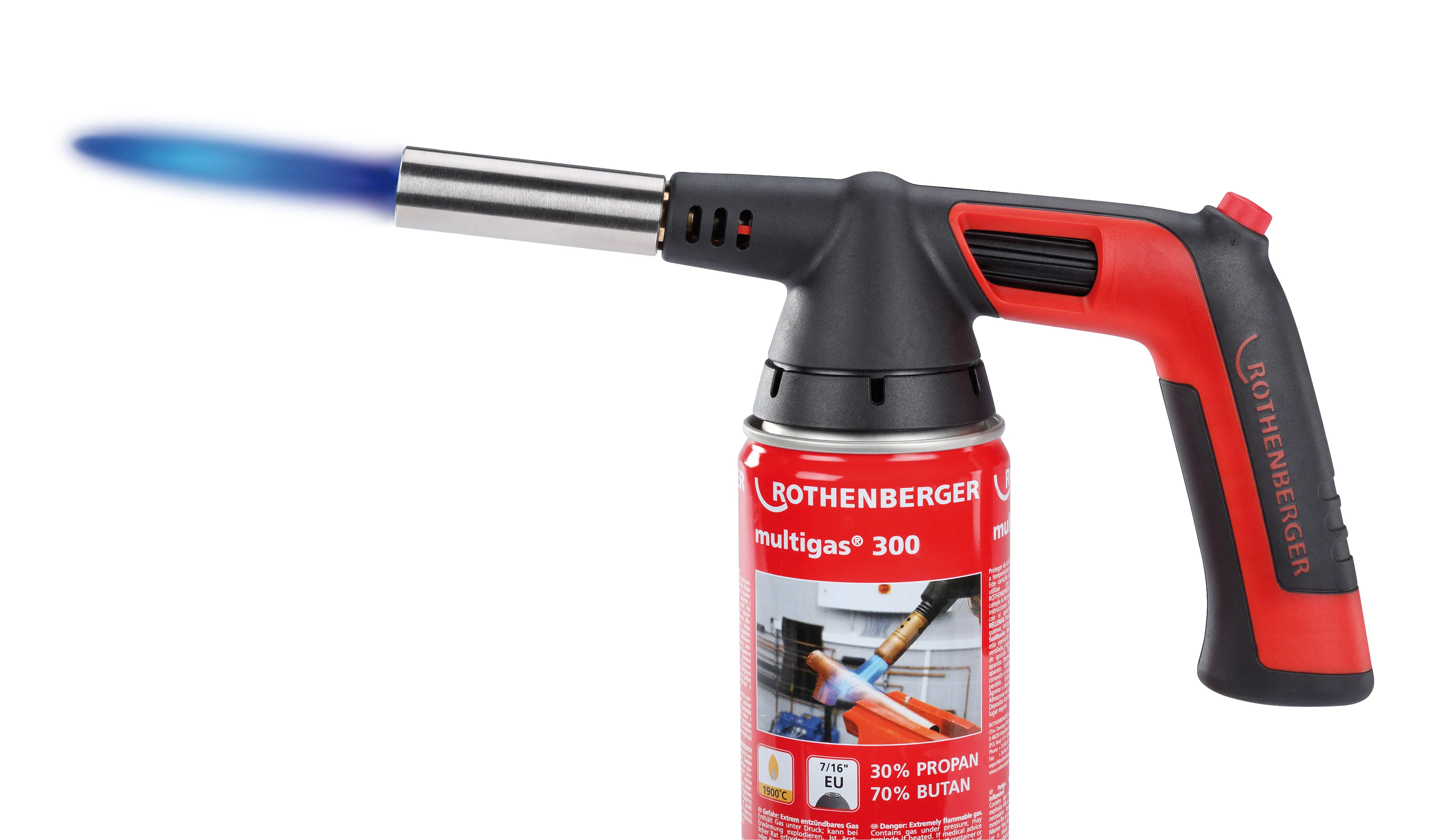 ROFIRE 4 PIEZO blåselampe ekskl. gass