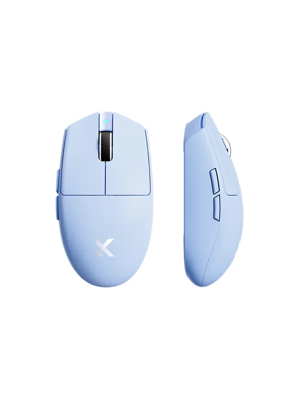 MCHOSE G3 V2 Wireless - Gaming mus - Optisk - 6 - Blå