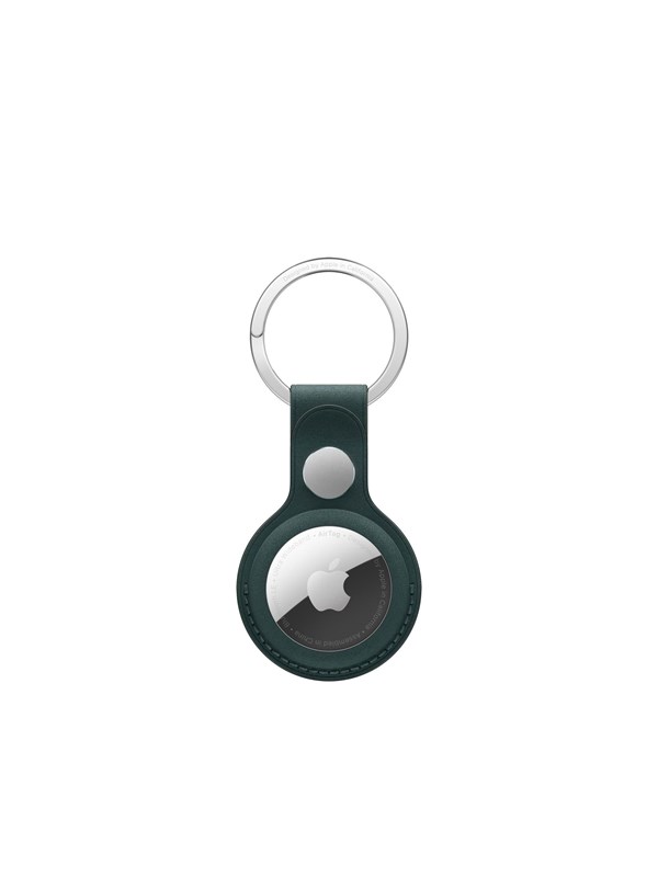 Apple AirTag FineWoven Key Ring - Dark Green