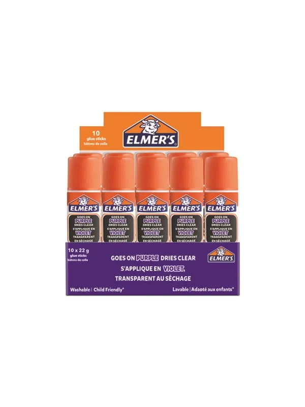 Elmer's 22 gram Disappearing Purple limstift