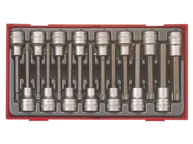 Unbrakonøkkelsett med 1/2" tilkoblingsfeste Teng Tools TTTXH15