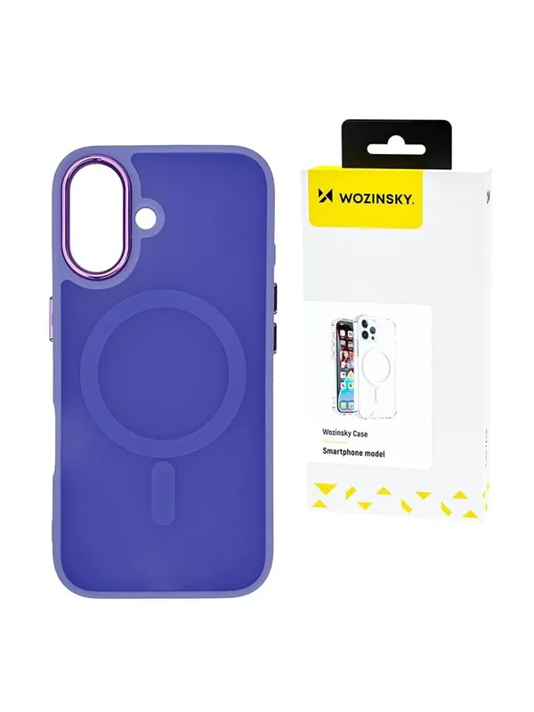 Wozinsky Fashion MagSafe Case for Samsung Galaxy S25 Ultra - Purple