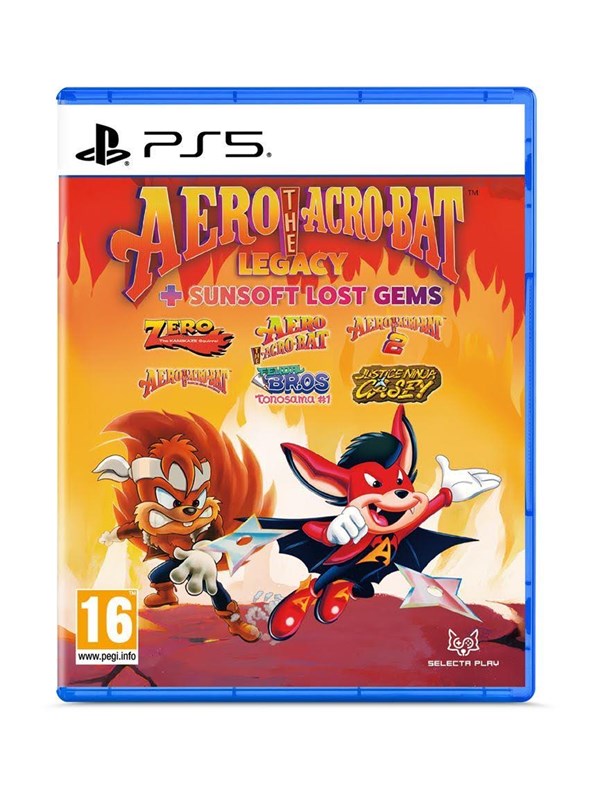 Aero the Acro-Bat Legacy + Sunsoft Lost Gems - Sony PlayStation 5 - Action/Adventure