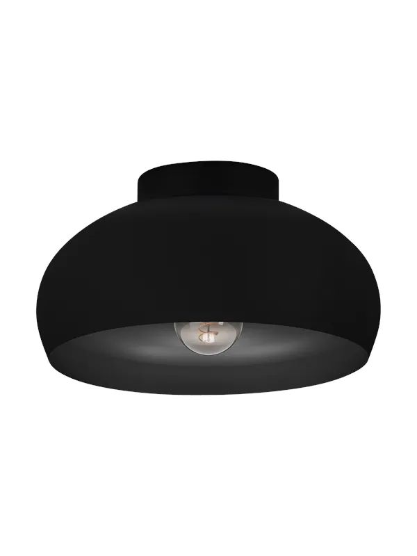 EGLO MOGANO 2 ceiling lamp Ø280 mm black