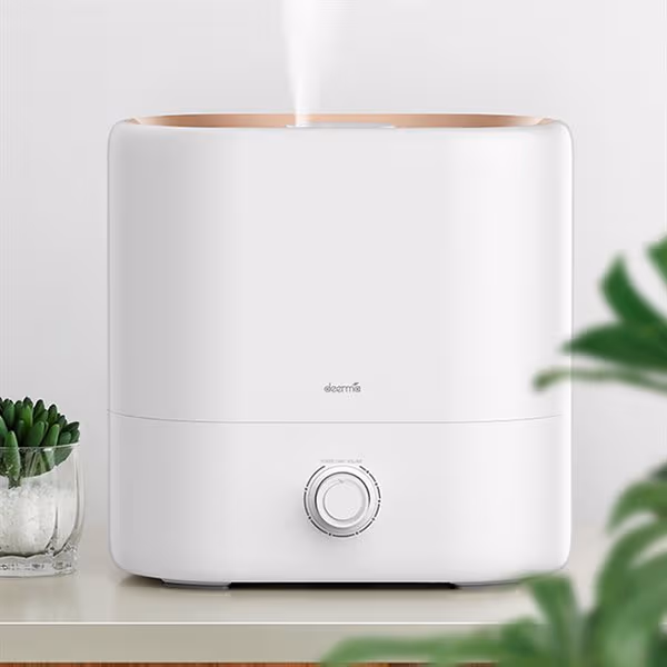 Deerma ST635W Luftfukter med 4,5l Tank, Aromaterapi og 360° Roterende Dyse