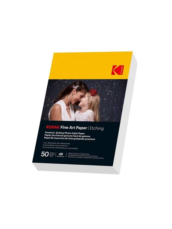 KODAK 10x15cm Fine Art Paper 210g/m² 50 Sheets