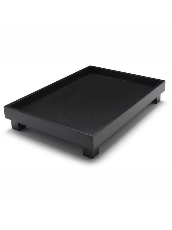 bredemeijer Isumi Bamboo Tray black 350x250x60