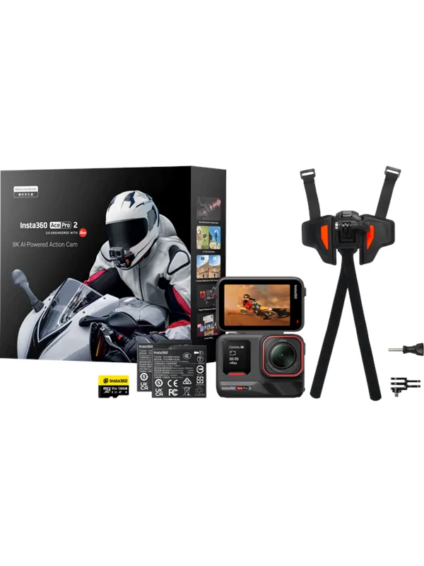 Insta360 Ace Pro 2 Motorcycle Bundle