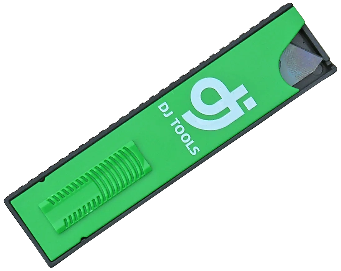 DJ TOOLS knekk-av blader 18mm sorte, 10stk