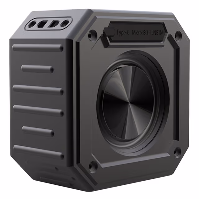 Magnetisk Bluetooth-høyttaler Golfvogn Vanntett Subwoofermikrofon