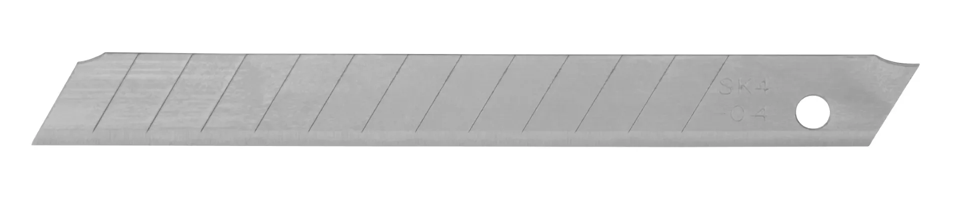 Knivblader 9 mm x 0,4 mm SK4 (10 stk pakning)